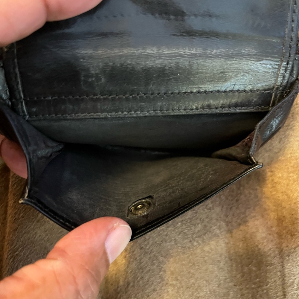 Chanel Black Leather Compact Wallet - Picture 8 of 15